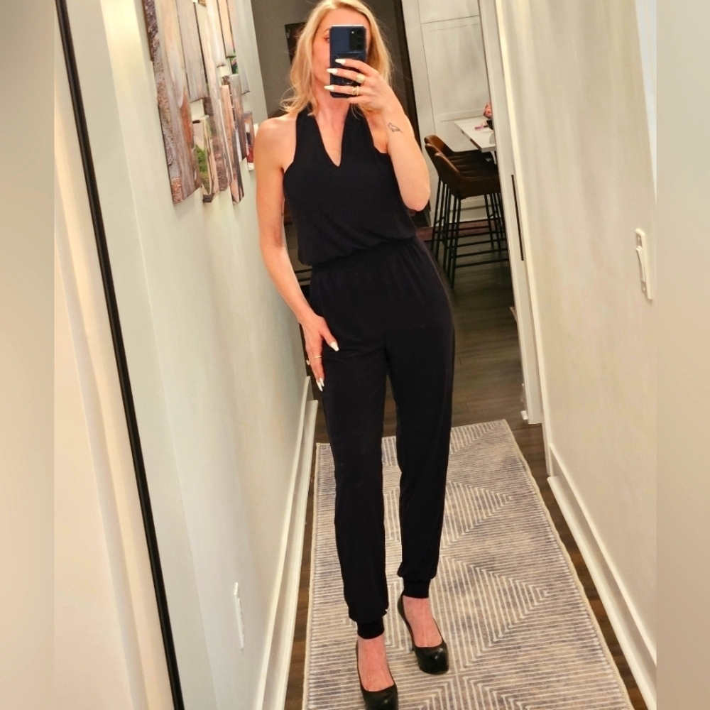NWT Express Black Jumpsuit - Size XS